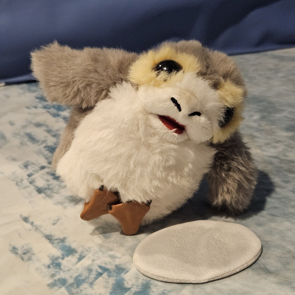 Star Wars Porg Shoulder Pal Magnetic‎ Plush Galaxy's Edge Sound Not Working